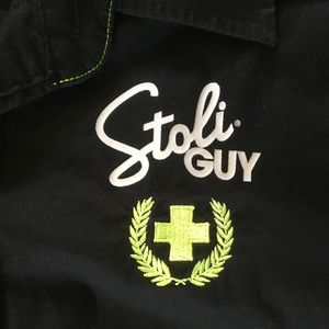 COPY - 1 of 25 made Official Stoli Guy S/S button…